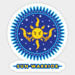 Sun Warrior Sticker